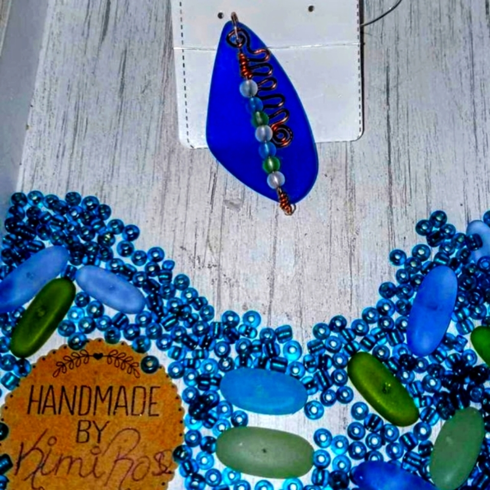 Handcrafted Sea Glass Pendant